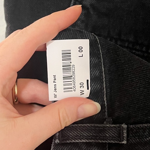 NWT Carhartt WIP Jen Pant Black - Picture 5 of 8